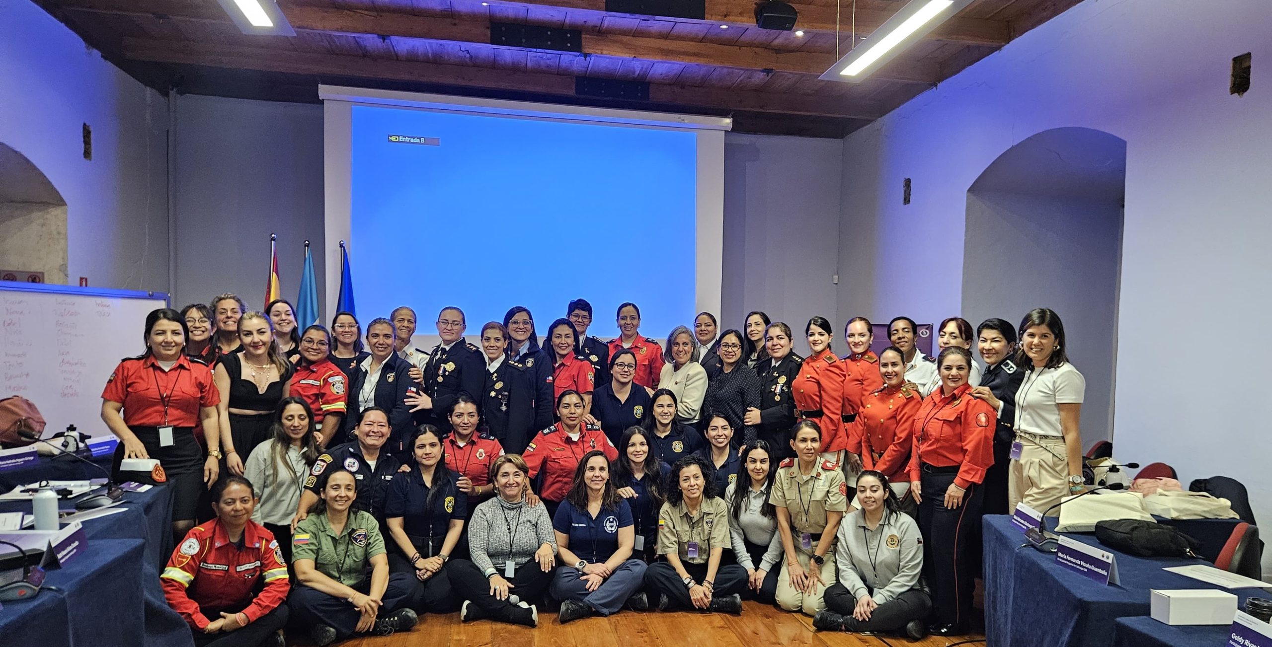 El Programa Nacional de Equidad De Género de la DNBC, presente en el Taller de Desarrollo de Liderazgo de la Organización de Bomberos Americanos (OBA)