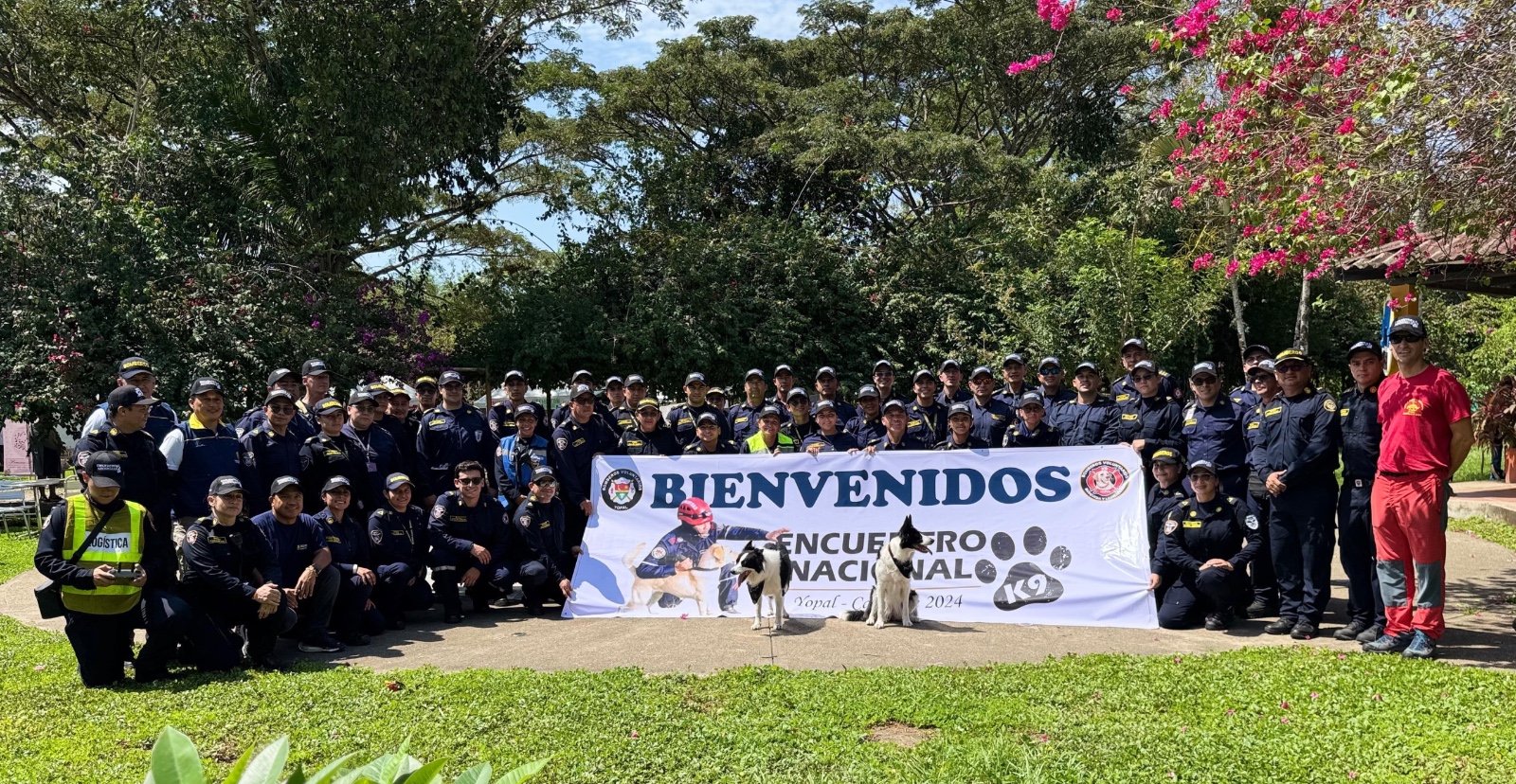 Encuentro Nacional de Binomios  y Componentes K9, reactivó la Subcomisión K9 de Bomberos Colombia