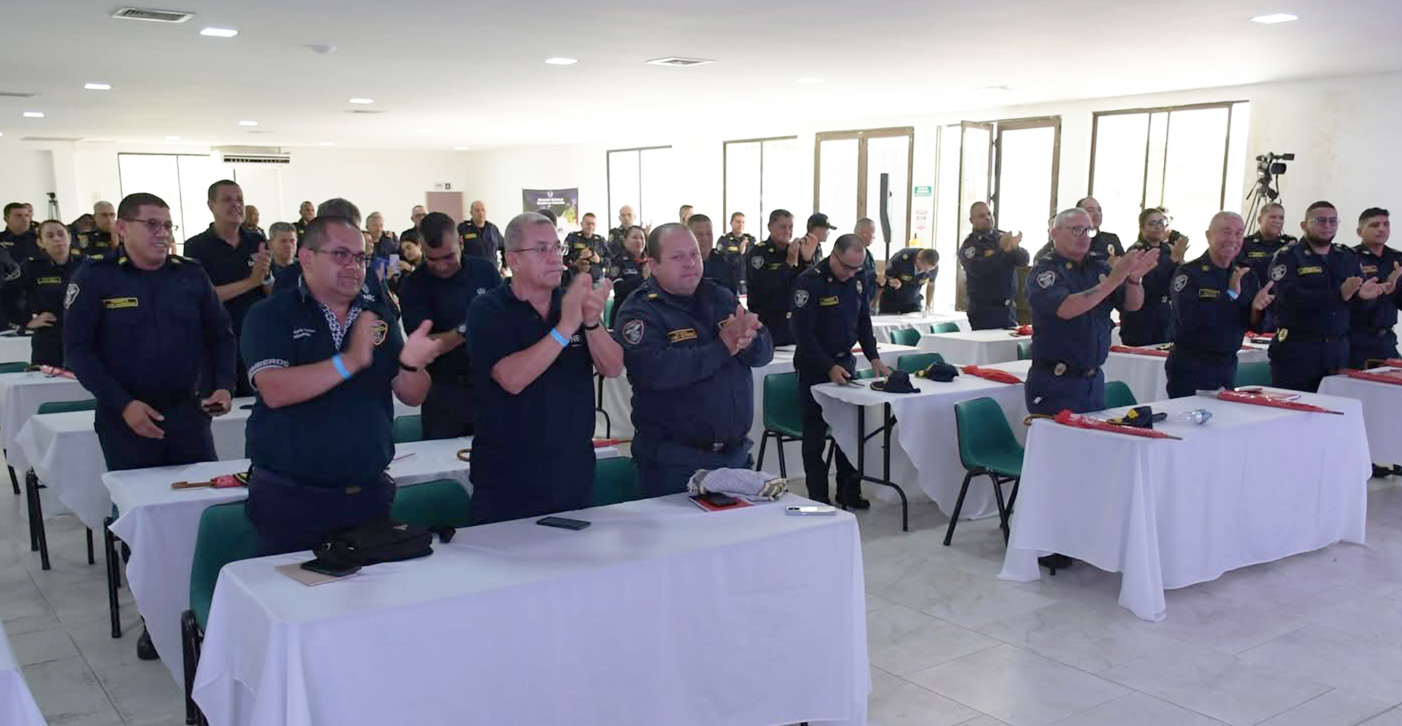 Ganadores del concurso El Bombero del Año; referentes y líderes inspiradores en la misión bomberil