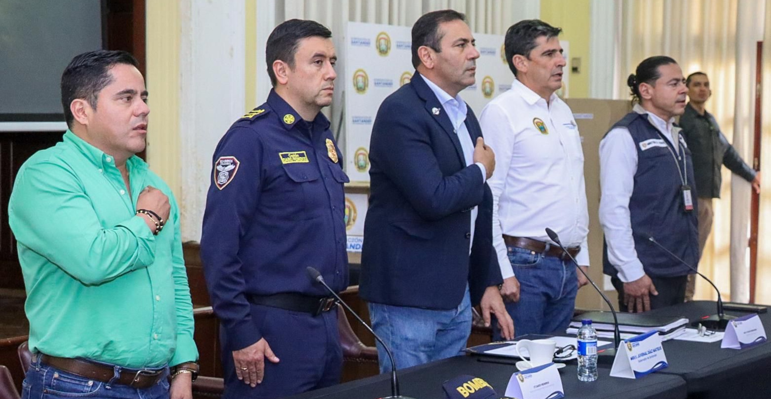 ELECCIÓN DE LA JUNTA DEPARTAMENTAL DE BOMBEROS DE SANTANDER