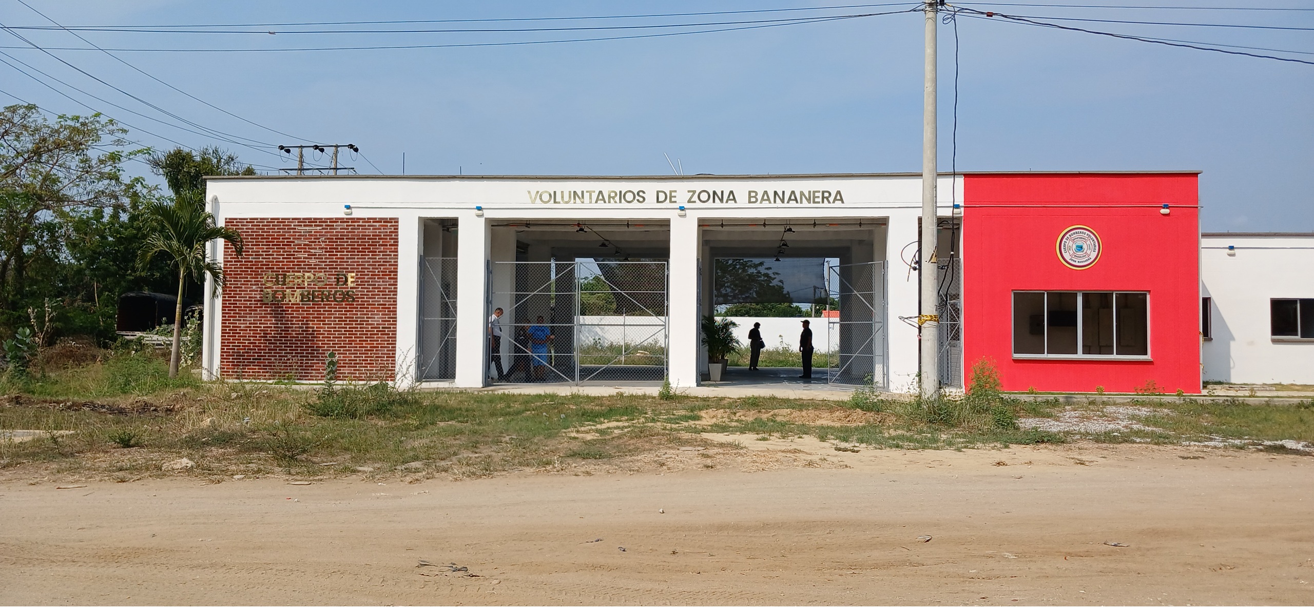 Ultiman detalles para puesta en funcionamiento de la nueva estación de Bomberos en Zona Bananera