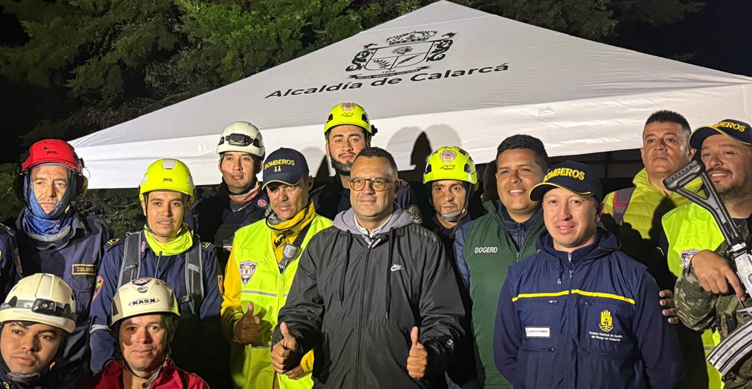 Hermandad bomberil, empatía y servicio: La clave fundamental para la recuperación del cuerpo del vigía ambiental José Gallego en el Quindío