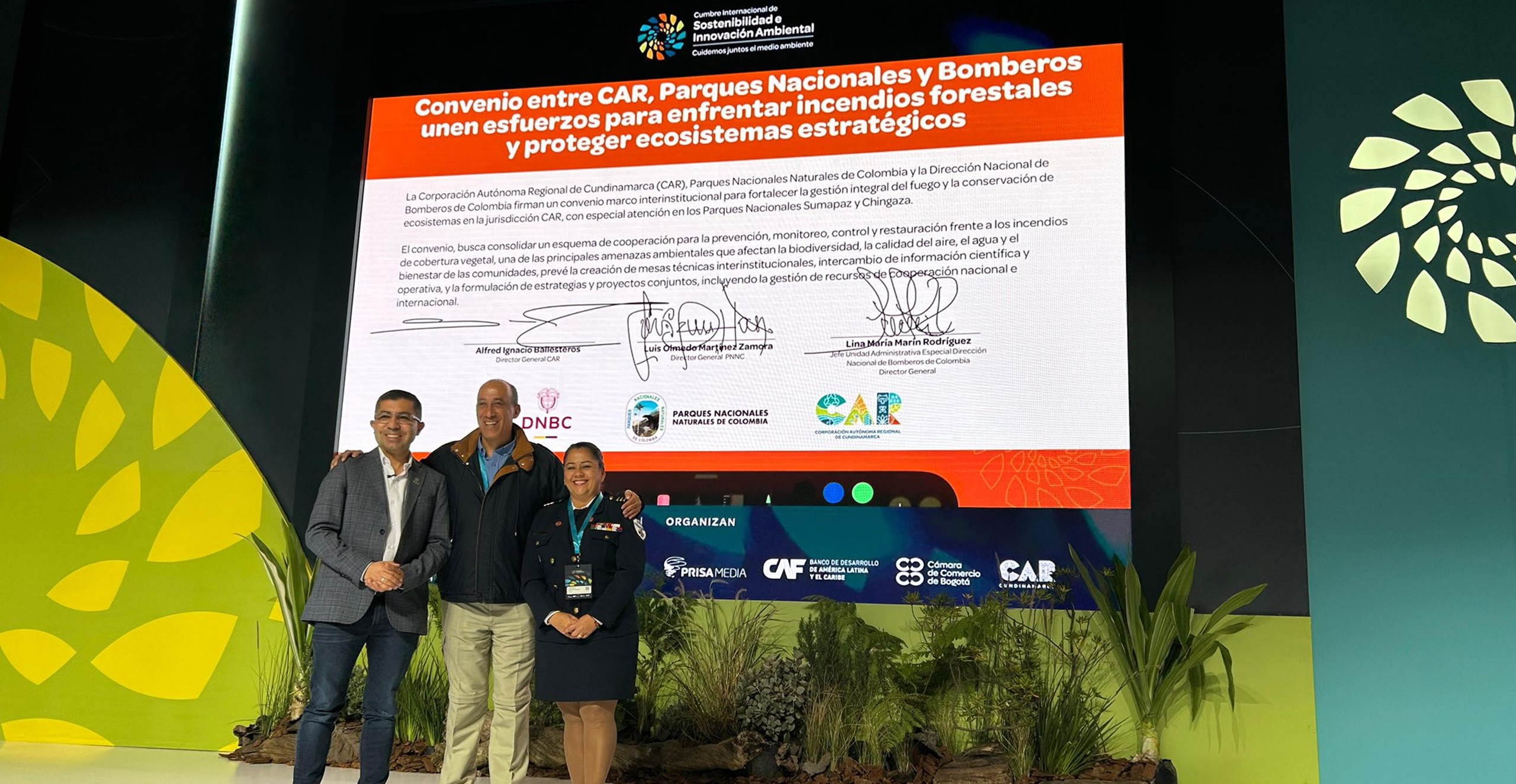 La DNBC junto a la CAR y Parques Naturales fortalecen la gestión integral del fuego en Cundinamarca