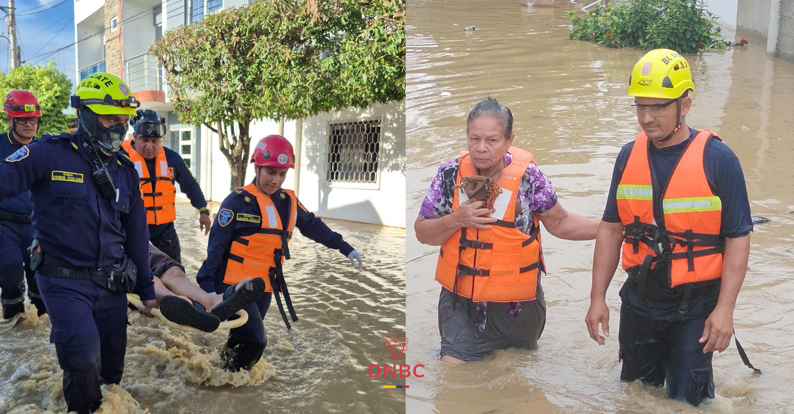 Cuerpos de bomberos de Córdoba: articulados en la atención de emergencias por la ola invernal en el Departamento