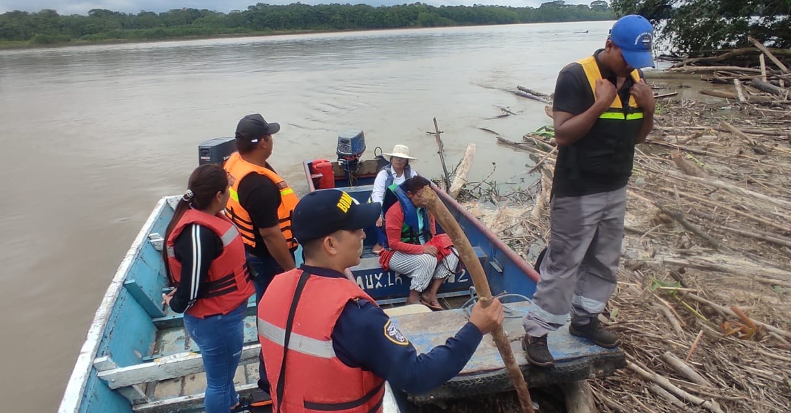 Continúan labores de búsqueda de persona desaparecida en el río Putumayo, en Puerto Asís