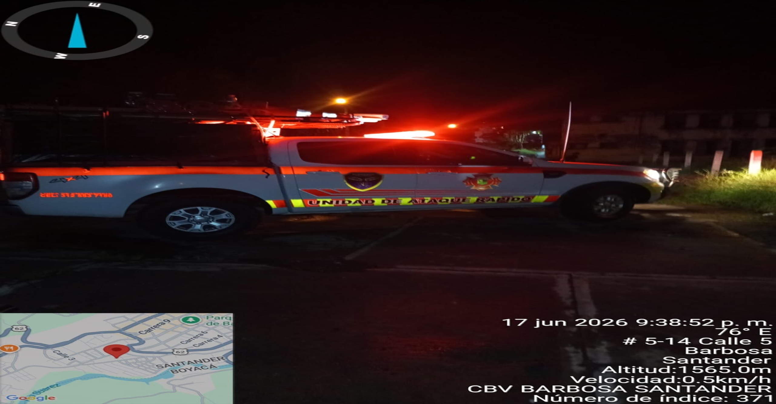Bomberos de Barbosa controlan incendio estructural en antiguas instalaciones ferroviarias
