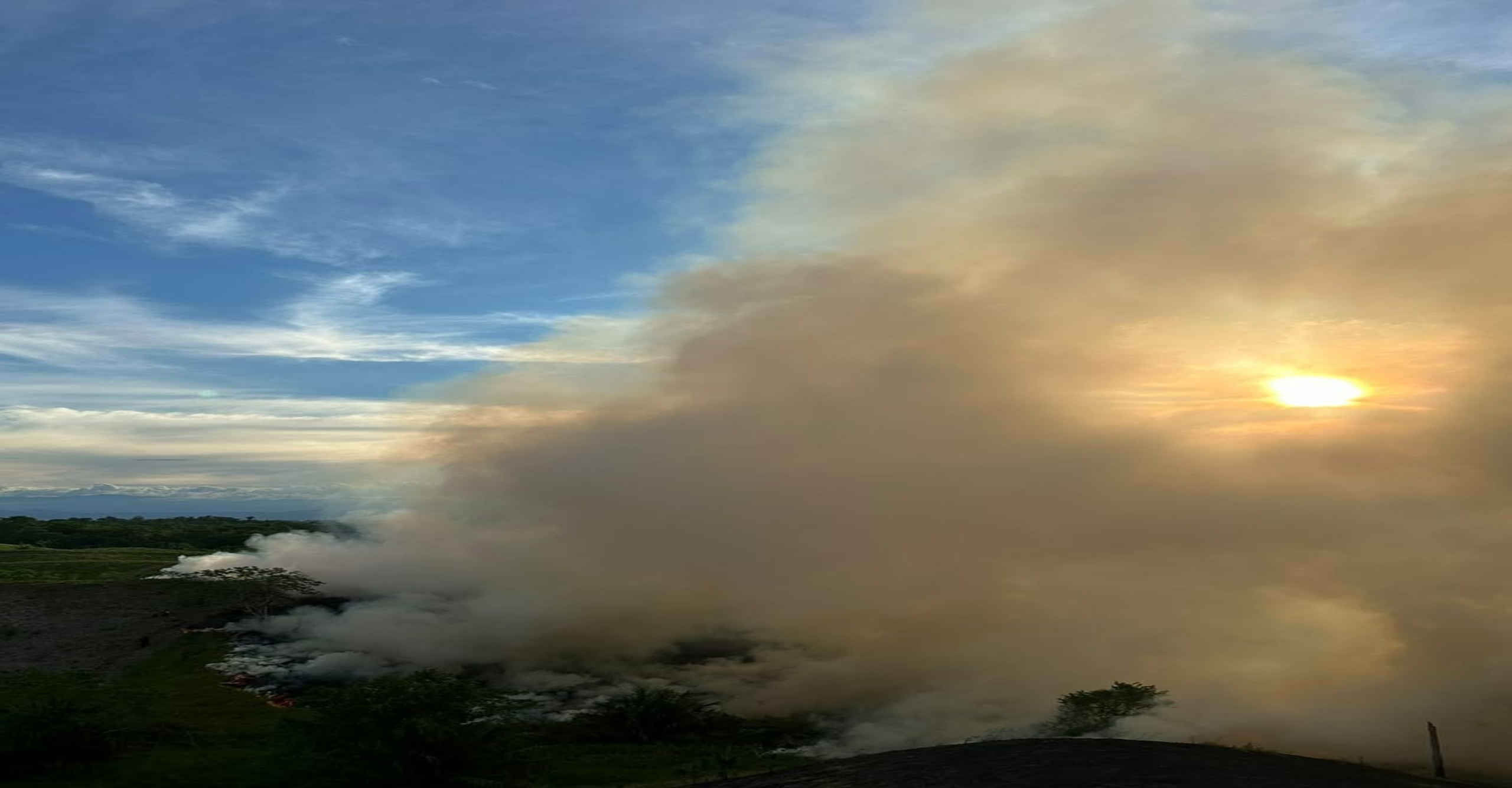 Bomberos de La Dorada lograron liquidar incendio forestal que afectó cerca de 20 hectáreas de cobertura vegetal