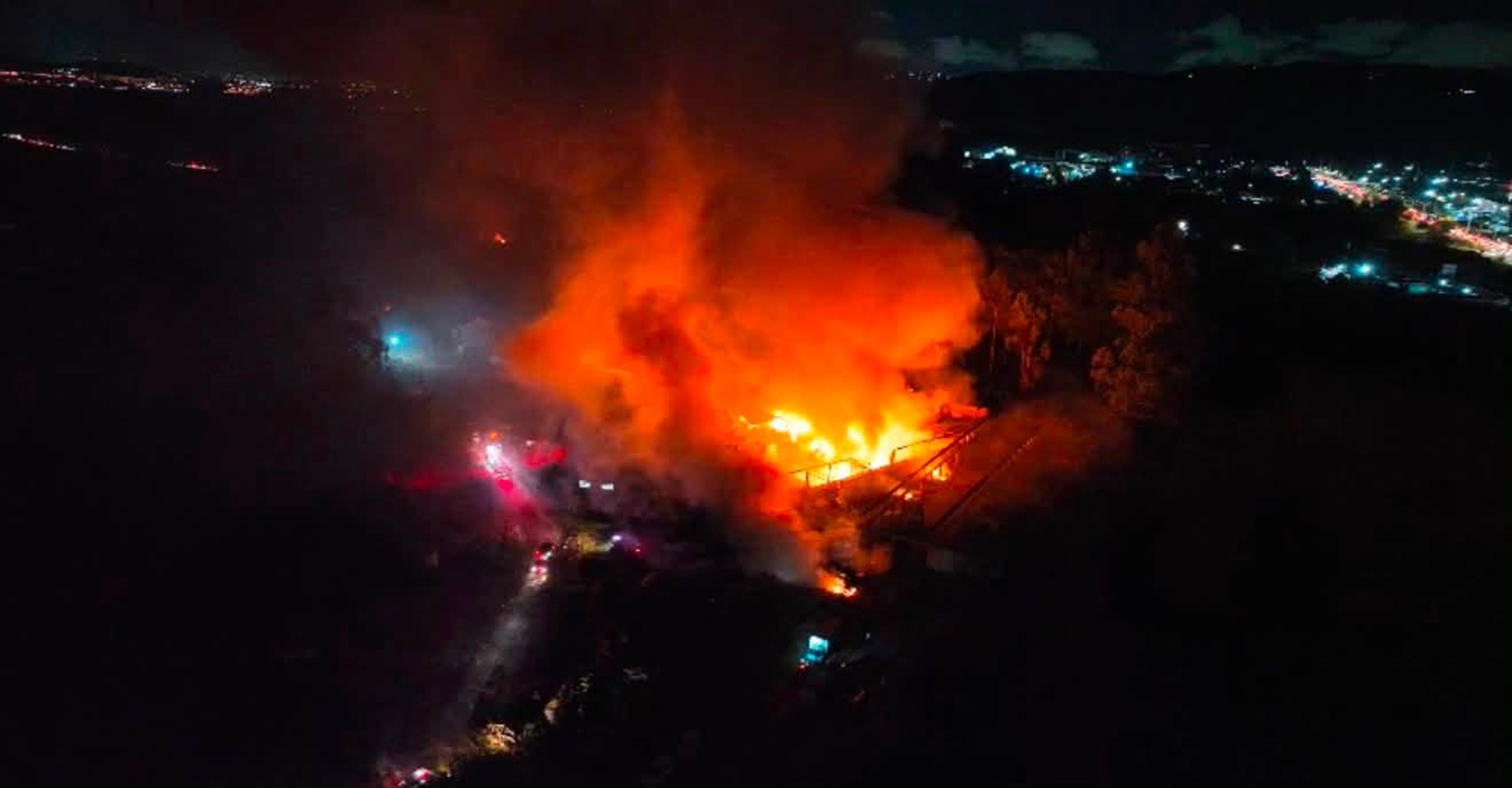 Incendio de interfaz urbano-forestal movilizó amplia respuesta interinstitucional entre Soacha y Sibaté