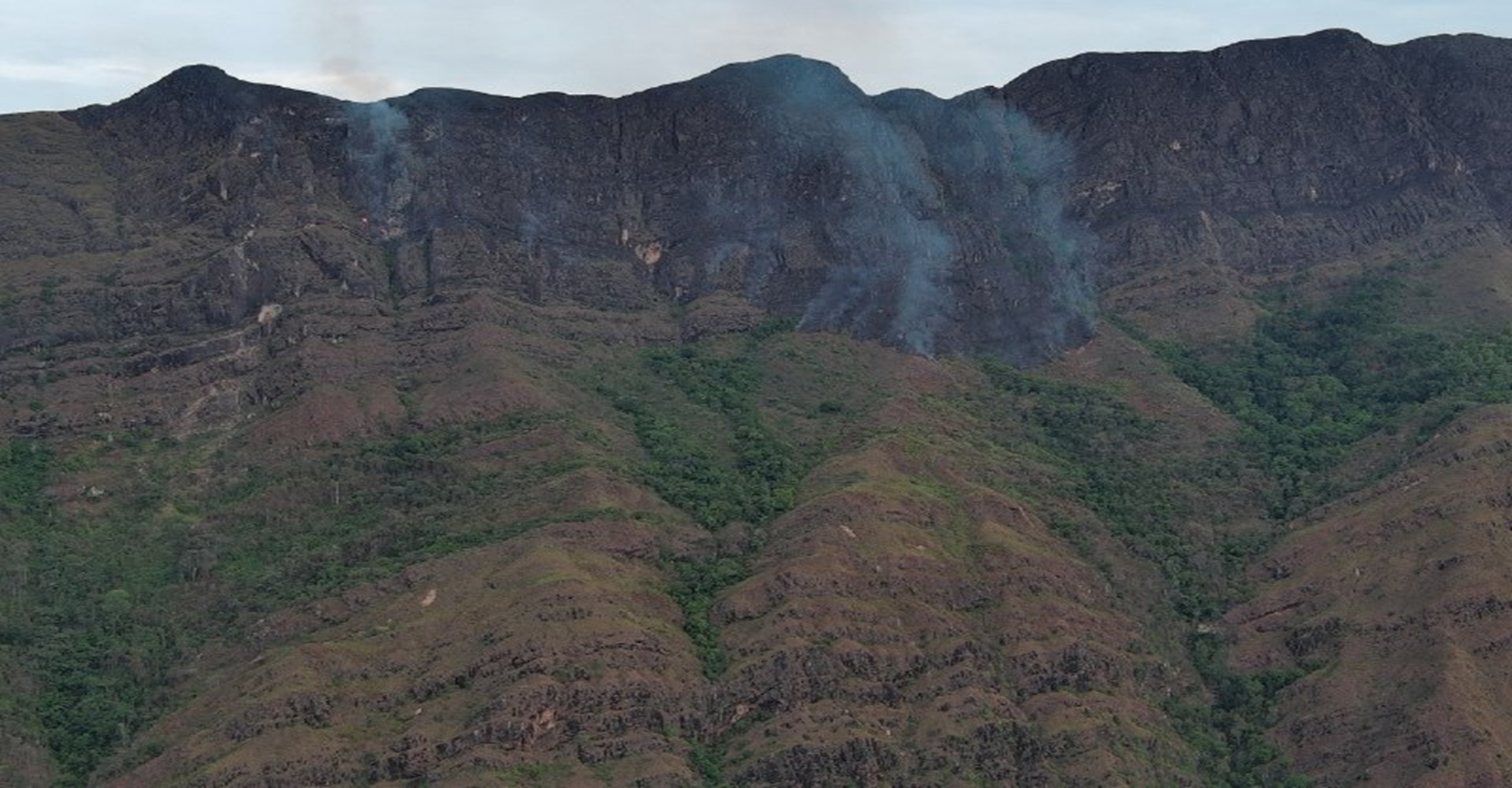 Bomberos liquidaron tres incendios forestales en Neiva, Huila, que afectaron 1.162 hectáreas de cobertura vegetal